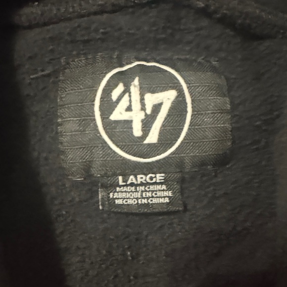 47 UNISEX Black Chiefs Kingdom Sweater - Picture 3 of 3